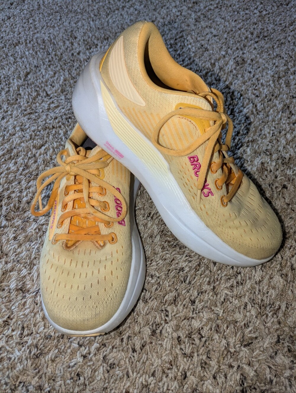 Brooks Ghost Max Running Shoes- Apricot
